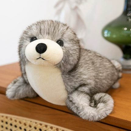 Giant Realistic Sea Lion Plush Toy - Cute Animal Comfort Companion Birthday Gift